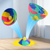 Bouncing bowl decompression toy