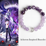 Acheron Bracelet – Honkai Star Rail Inspired Amethyst Crystal Jewelry