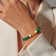 The Boundless-Backlash Inspired Gemstone Bracelet