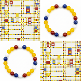 Broadway Boogie | Modern Art Gemstone Bracelet