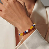 Broadway Boogie-Modern Art Gemstone Bracelet