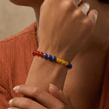 Composition-Modern Art Gemstone Bracelet