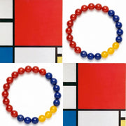 Composition-Modern Art Gemstone Bracelet
