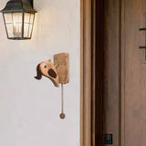 wooden woodpecker doorbell Astoryshop