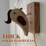 wooden woodpecker doorbell