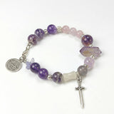 The God of Eternity-Raiden Shogun Inspired Gemstone Bracelet