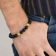 The Lord of Geo-Zhongli Inspired Gemstone Bracelet