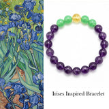 Van Gogh’s Irises Inspired Bracelet