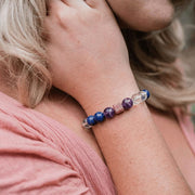 The Loose Cannon-Jinx Inspired Gemstone Bracelet