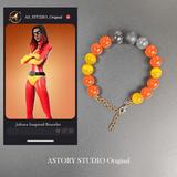 Fortnite Joltara Impression Bracelet,Handmade from pure natural gemstones