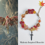 The Goddess of Rot-Malenia Inspired Gemstone Bracelet