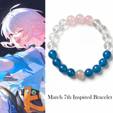 The Shutterbug-March 7th Inspired Gemstone Bracelet