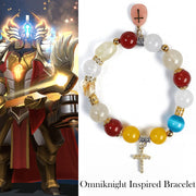 The All-Seeing One-Omniknight Inspired Gemstone Bracelet
