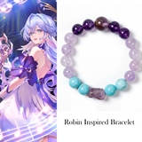 The Halovian Songstress-Robin Inspired Gemstone Bracelet