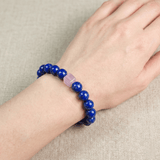 Lapis Lazuli & Amethyst  Bracelet