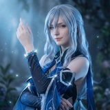 Skirk Bracelet – Genshin Impact Inspired Blue Cat’s Eye Gemstone Crystal Jewelry | Abyssal Enigma Collection ASTORYTOYS