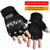 Stainless steel hard shell gloves Astoryshop