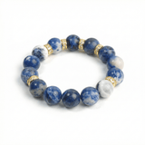Van Gogh's Starry Night Over the Rhône inspired bracelet