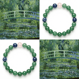 The Japanese Footbridge-Impressionist Gemstone Bracelet