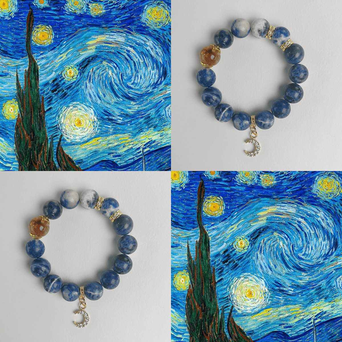 Starry Night Inspired Bracelet