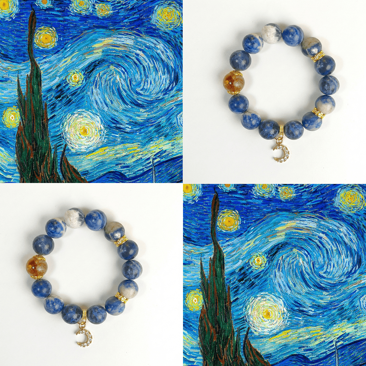 Starry Night Inspired Bracelet