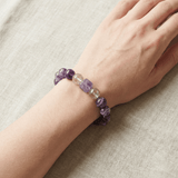 Dream Amethyst & Super Seven Healing Bracelet