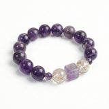 Dream Amethyst & Super Seven Bracelet