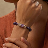 Dream Amethyst & Super Seven Bracelet