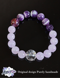Acheron Bracelet – Honkai Star Rail Inspired Amethyst Crystal Jewelry