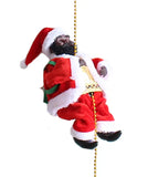 Santa Claus climbing rope music electric toy